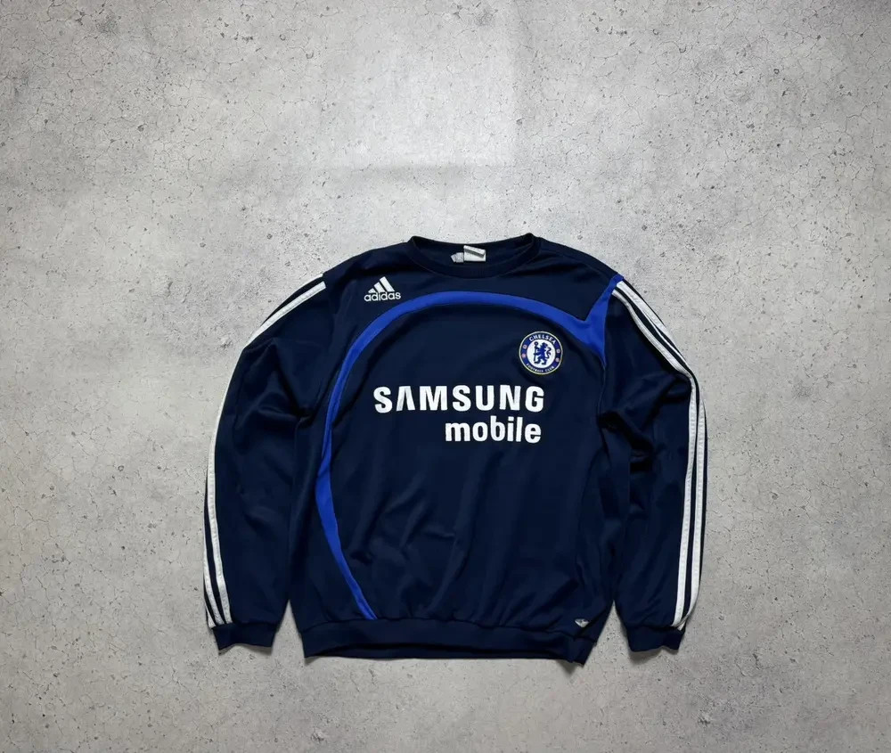 Adidas FC Chelsea Sweatshirt Vintage Football Soccer | eBay