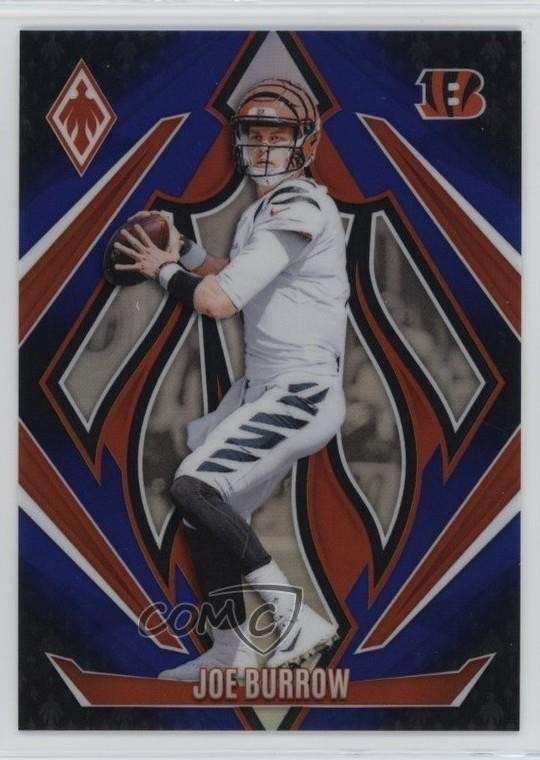 2024 Panini Phoenix Blue Fade 57/249 Joe Burrow #80 0e2x