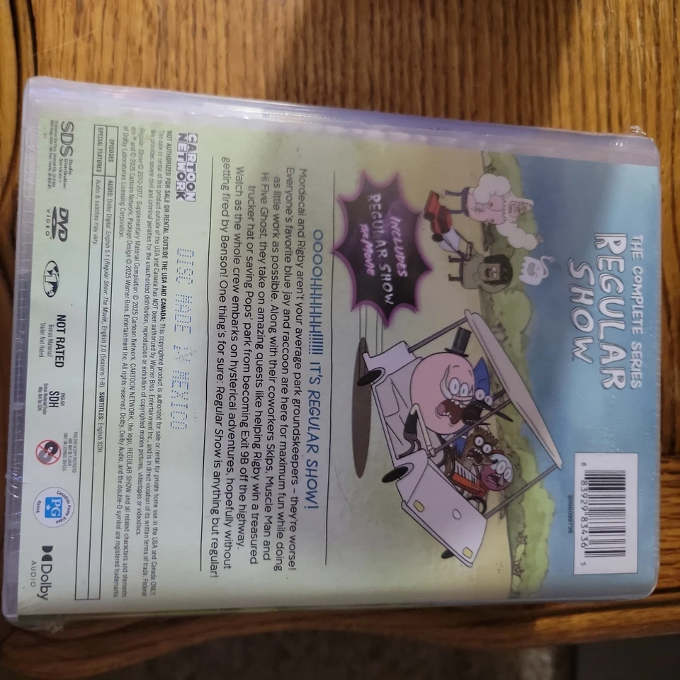 Regular Show The Complete Series DVD Set New Sealed - Image 2 of 3