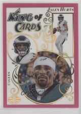 2023 Panini Illusions King of Cards Pink 210/399 Jalen Hurts #8 0s55