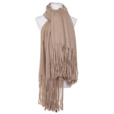 Zara Man, Schal, Herren, Beige, 160 cm, 90 #gkc
