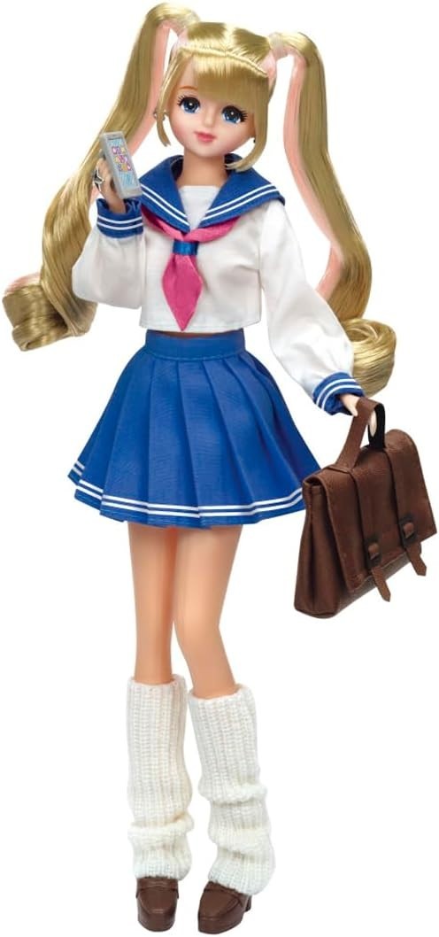 Takara Tomy #Licca Friend #Jenny JK Sailor Uniform Doll High
