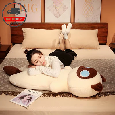 1 Stück 65 ~ 130 cm lange riesige Katzen Plüschtier zylidrisches Tier Nackenstützkissen Kawaii