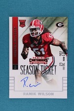 Ramik Wilson | 2015 Panini Contenders Draft Picks #241 Auto | NM+