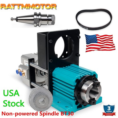 #ad 「US」BT30 No Power Spindle Pneumatic Tool Changer Cylinder Max.5000rpm 5 Bearings $269.00