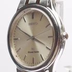Vintage [Exc+5] GRAND SEIKO GS 9581-7000 33mm silver Dial Men's Quartz Watch