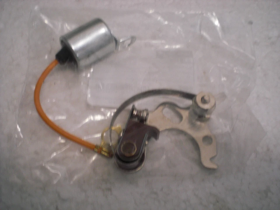 JUEGO DE PUNTOS Y CONDENSADOR LUCAS MG, TRUIMPH, JAGUAR, AUSTIN HEALEY MGA MGB LOTUS Foto 4 de 4