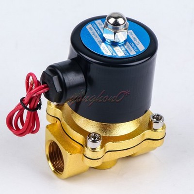 1PC 220VAC 1/2'' Inch Electric Air Gas Water Solenoid Valve Normally Closed *tn