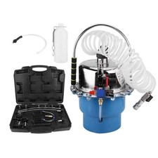 Portable Pneumatic Air Pressure Brake Clutch Fluid Bleeder Valve System Kit