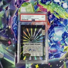 Sam Ehlinger 2021 Contenders Wild Card Round RC Auto - Colts PSA 9 