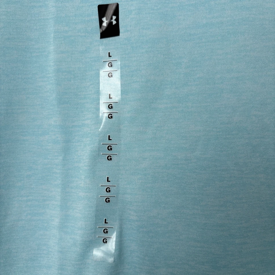 Camiseta Under Armour Tech Twist para mujer azul manga corta gimnasio entrenamiento Foto 3 de 4