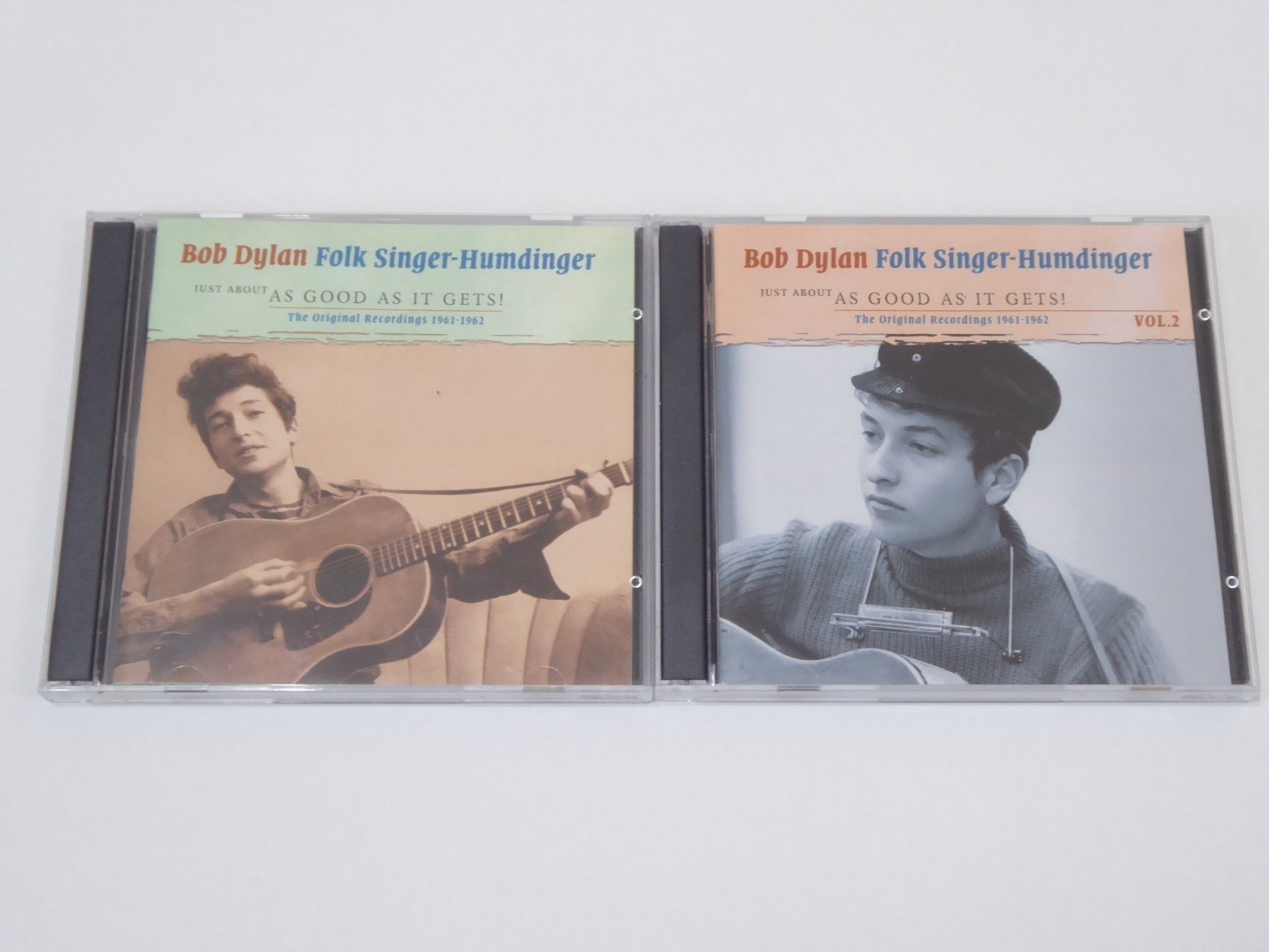 Bob Dylan - Folk Singer-Humdinger: Just About As Good As It Gets Vol 1 & 2 - CD