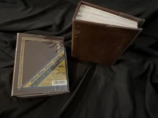 Brown 120 Pocket Photo Album 4"x6" Photo Acid free Paper & PVC Emission Free New