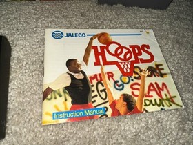Hoops - Nintendo NES Video Game 1991 - Complete In Box CIB