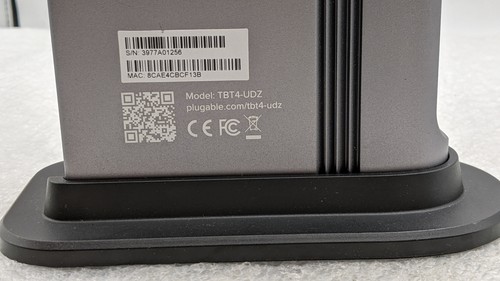 Plugable TBT4-UDZ Docking Station, 100W Charging - NO Power Adapter - 第 3/5 張圖片