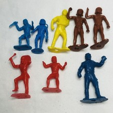 MPC 54MM Indians Wild West Mixed Lot African figures Spaceman