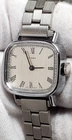 VINTAGE TIMEX CAVATINA WOMEN'S WATCH MECHANICAL WIND UP SILVER BRACELET 1970s
