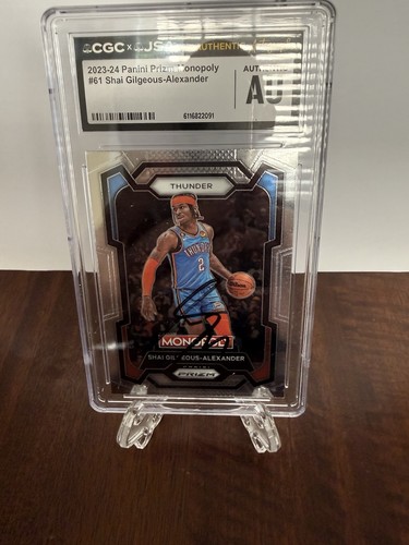 2023 Panini Prizm Monopoly Shai Gilgeous-Alexander #61 card