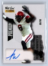 2022 Wild Card Matte Premium Perrion Winfrey Auto /99 #MB-A