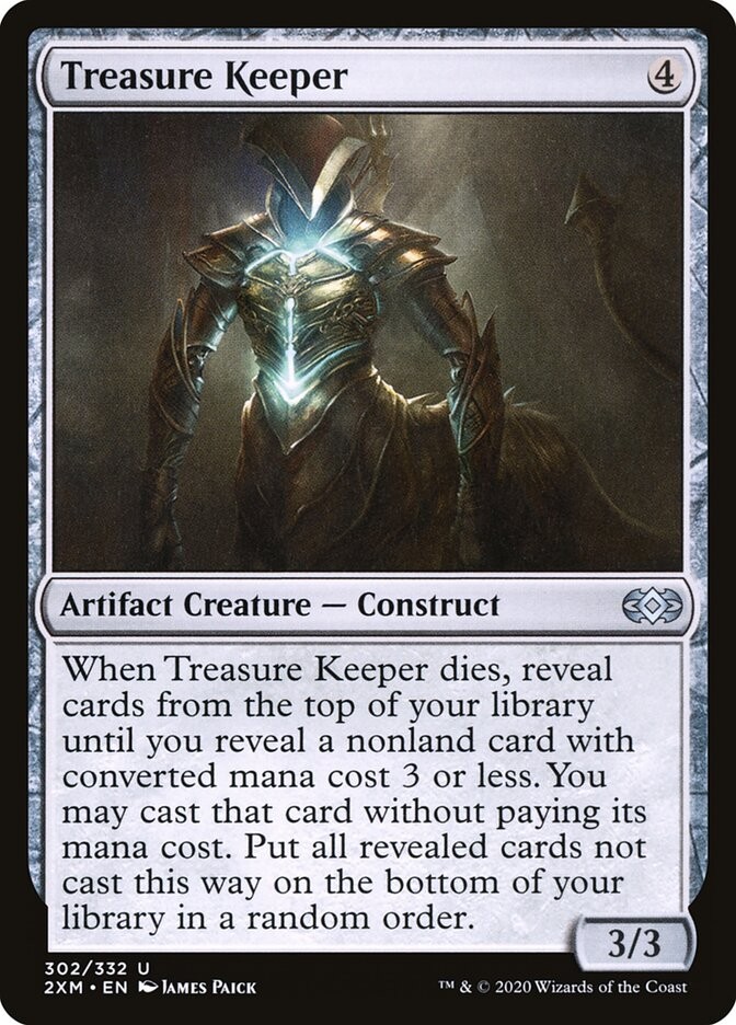 Treasure Keeper (302) Double Masters 2XM MTG Magic