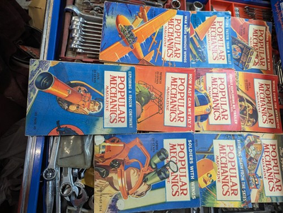 #ad #ad 1941 Lot of 10 Issues Popular Mechanics Magazine#x27;s Cool Vintage Ads amp; Articles $39.99