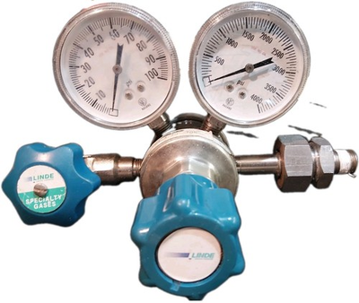 #ad Linde Dual Stage High Pressure Regulator $365.00