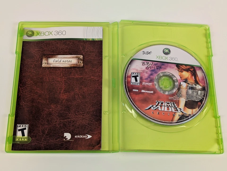 Tomb Raider: Legend (Microsoft Xbox 360, 2006) ➡️CIB  - Tested - Near Mint 📀! - Image 3 of 4