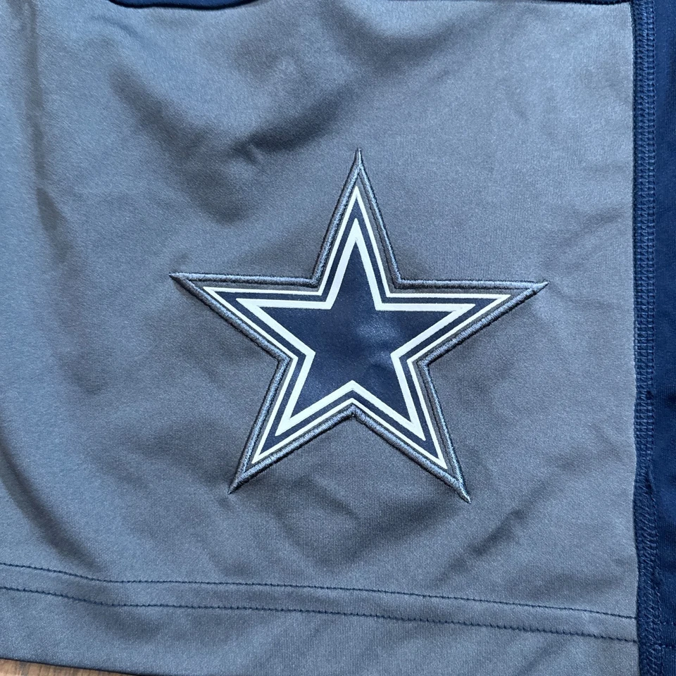 Мужские шорты Dallas Cowboys размер XL синие Nike Dri Fit для тренировок на поле NFL - Изображение 3 из 4