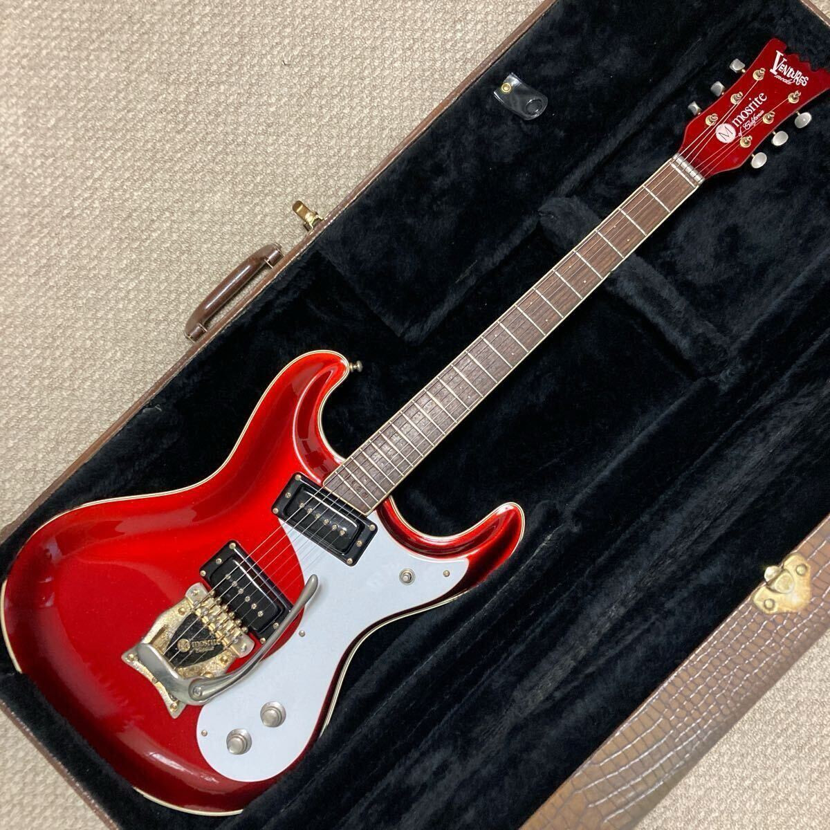 Mosrite The Venturesモデル エレキギター レッド系 Electric Guitar Mosrite 30th MARK-1 Ventures Model Metallic