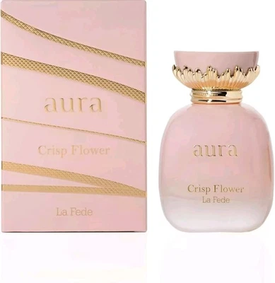 Aura Crisp Flower 100ml EDP by La Fede (Khadlaj) Jasmine Peony Musk & Vanilla
