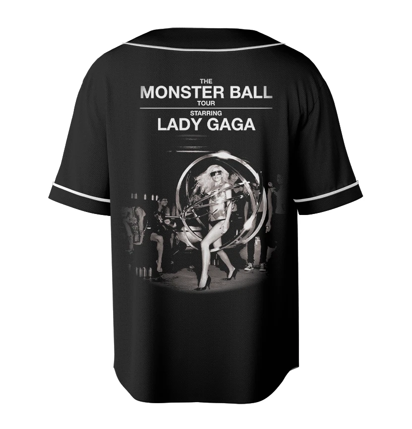 Ld ga The Mayhem Baseball Jersey, Graphic Ld ga Fan Shirt