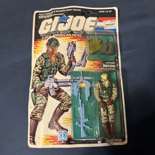 MOC RECOIL G.I.Joe 1988 VINTAGE Action Figure Sealed HASBRO Long Range Patrol