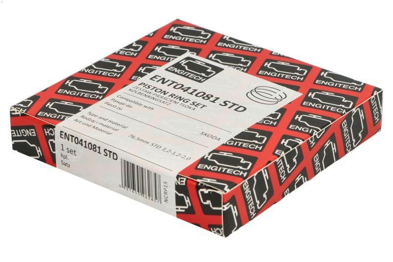 Kolbenringsatz Engitech ENT041081 Std Audi A3 (8P1) 1.4 2007-2012-image