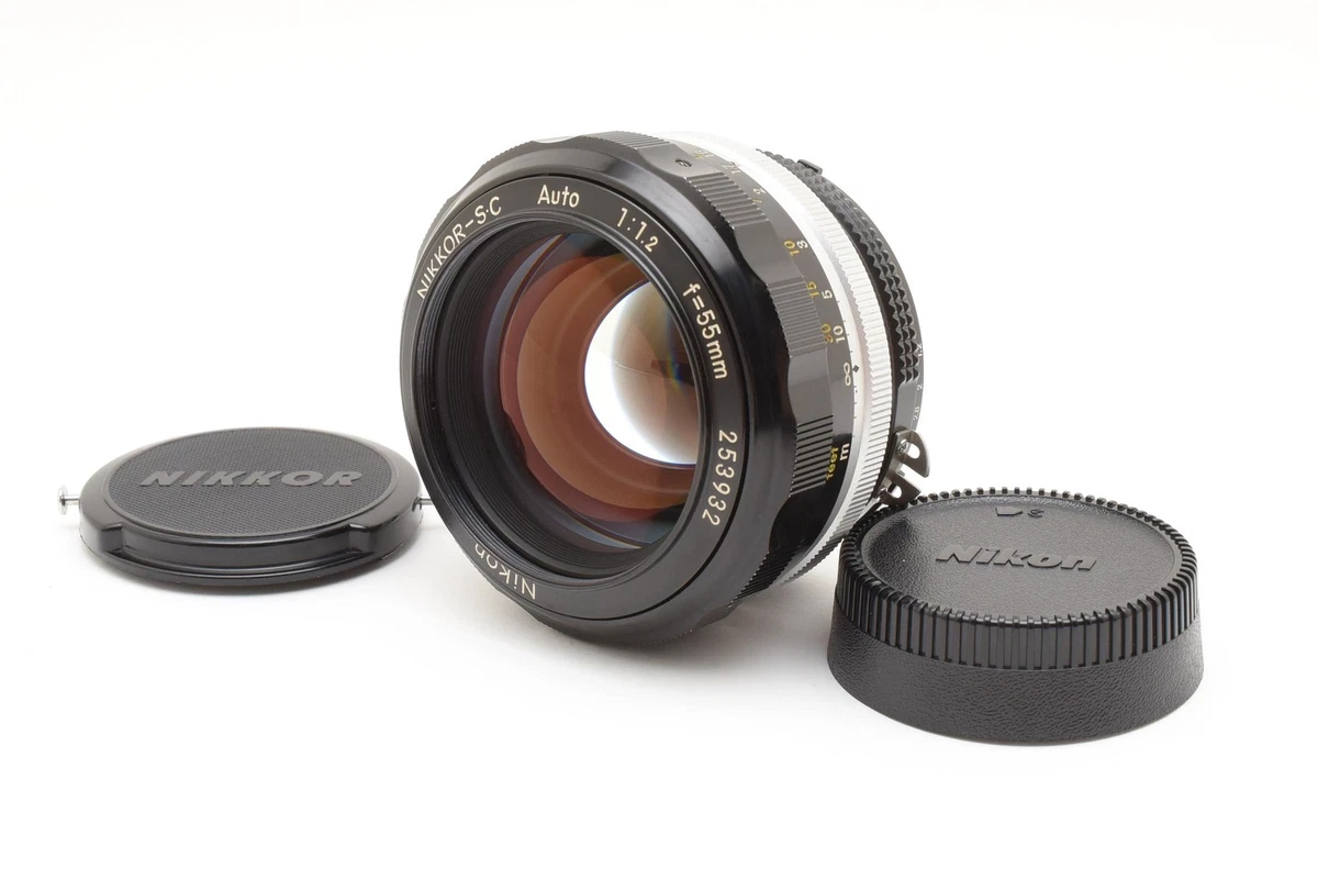美品 Nikon nikkor 55mm f1.2 fマウント Nikon f/1.2 Camera Lenses 55mm Focal for sale | eBay