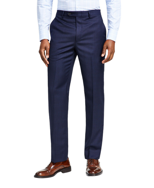 Lauren Ralph Lauren Men's Classic-Fit UltraFlex Stretch Flat Front Suit Pants
