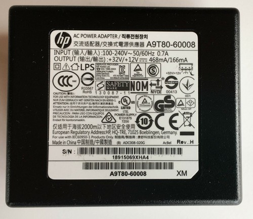 HP Drucker-Netzteil A9T80-60008 0,7A aus HP OfficeJet pro 6960