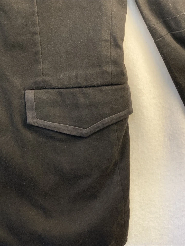 House of Howe Sz 40 Mens Blazer Jacket Black English Rock Gothic Renaissance NWT - Image 3 of 4