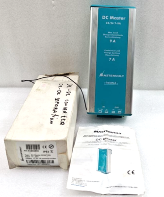 #ad MASTERVOLT ISOLATED 81500500 DC MASTER 24 24 7 9A NEW FAST SHIPPPING $398.31