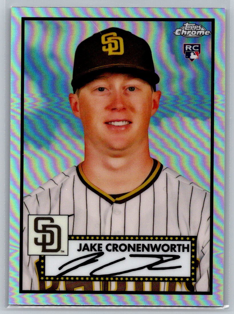 2021 Topps Chrome #13 Jake Cronenworth Refractor RC