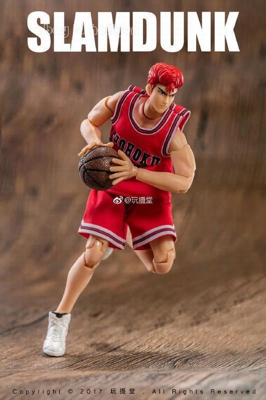 Boneco de ação Dasin modelo anime Shohoku Hanamichi Sakuragi decoração colecionador 19cm - Imagem 3 de 4