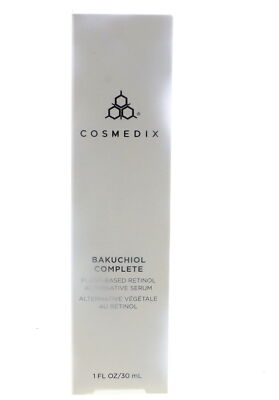CosMedix Bakuchiol Complete Plant-Based Retinol Alternative Serum,1 oz 2 Pack