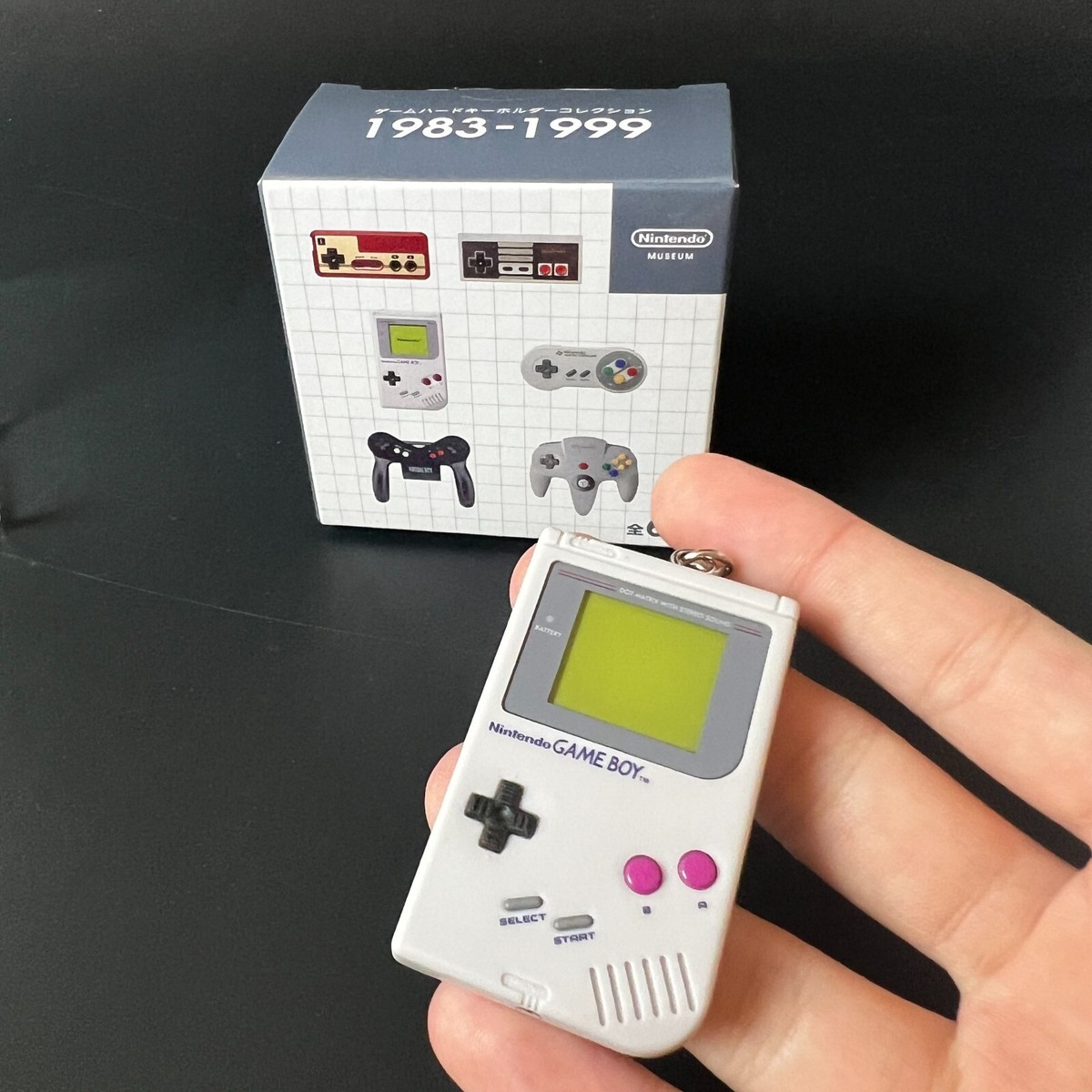ゲームボーイミクロ　キーホルダー ゲームボーイミクロ キーホルダー ミニチュア ガチャガチャ