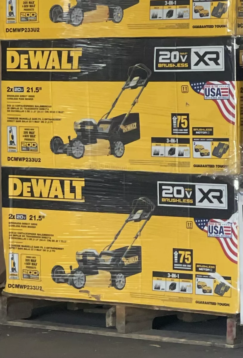 READ PICK UP ONLY DEWALT Electric Self Lawn Mower DCMWSP244U2