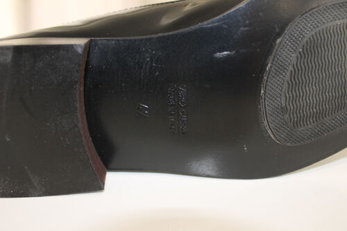 Scarpe cerimonia uomo NERO derby puntinato sposo cuoio made Italy shoes laether - Imagen 3 de 3