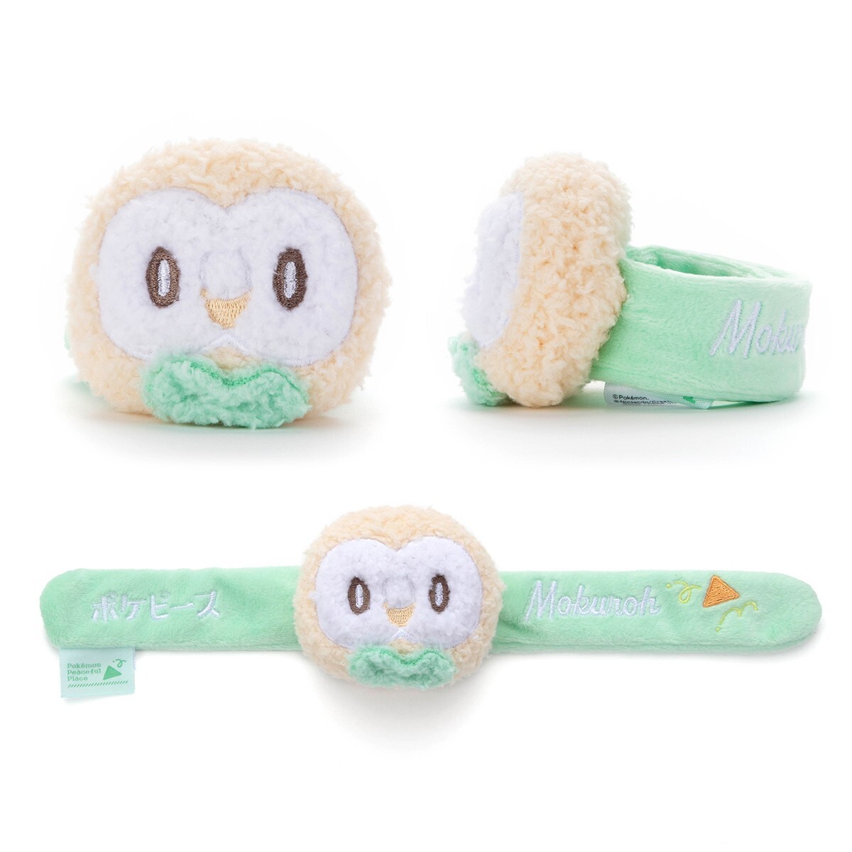 Покемон Pokepiece Мирный патчин мягкая игрушка плюшевый браслет rowlet