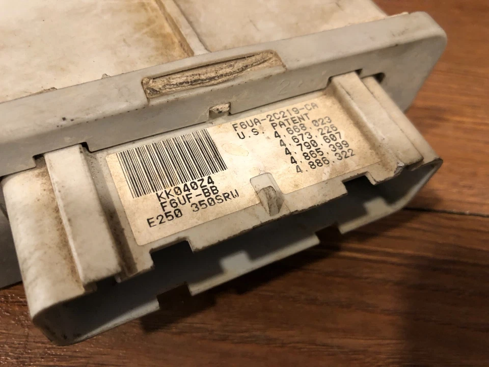 1994-1996 FORD ECONOLINE VAN E250 E350 4 WHEEL  ABS BRAKE SRW CONTROL MODULE OEM - Image 3 of 4