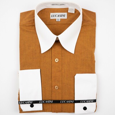 French Cuffs Men's Dress Shirt 