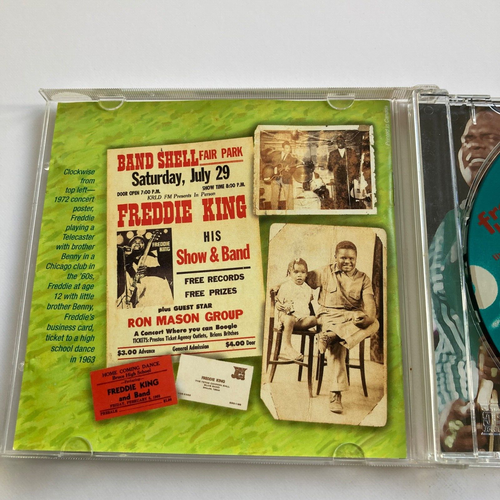 Freddie King CD Live At The Electric Ballroom 1974 (Black Top CD BT-1127) - Picture 3 of 7