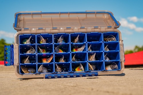 Flambeau Zerust MAX Crank Bank Bait Box Wobblerbox WP6050ZM - 35.5x14x16.3cm - Picture 3 of 7