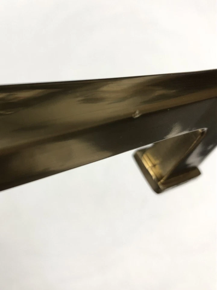 Berenson 1114-1MDB-P 18 pulgadas Tirador de aparato de sobretensión sutil - oro cepillado moderno Foto 3 de 3